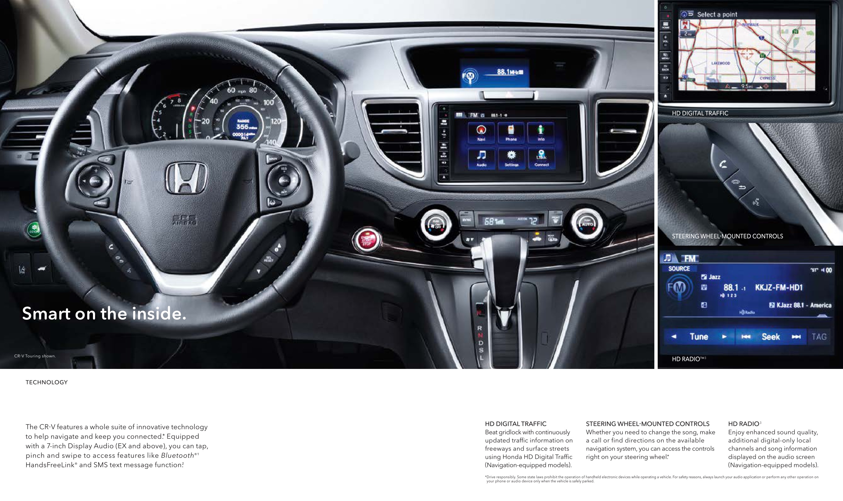 2016 Honda CR-V Brochure Page 1